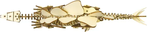 Vista 8 de Rompecabezas 3D de dinosaurio de madera Stegosaurus - Divertidos kits de manualidades de madera para manualidades, regalo ideal para cumpleaños