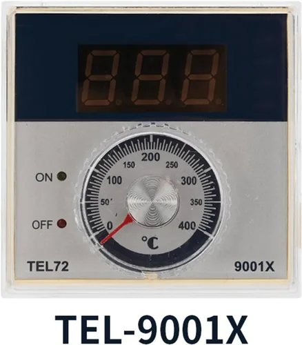 Vista 3 de TED-2001 TEL72-9001X Controlador de temperatura K Tipo E Tipo Digital Termostato puntero 400 Celsius 220VCA 2.835* 2.835 in (TED-2001 Tipo E)