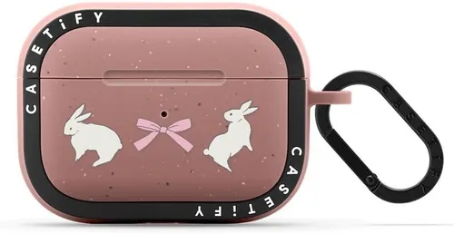 Vista 8 de CASETiFY Bounce Airpods Pro (1ª/2.ª generación) - Funda con anillo, negro Kingsnake - carbón mate