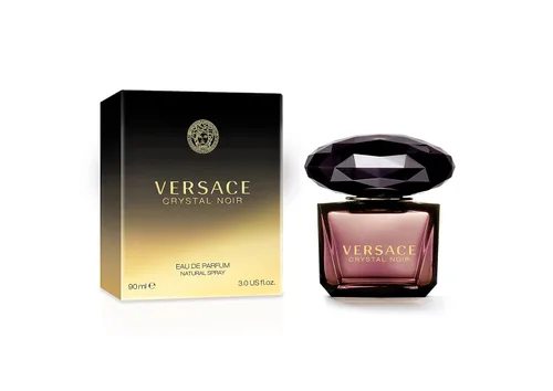 Vista 2 de Versace Crystal Noir by Versace - Eau de Parfum en espray para mujer, 3.0 oz