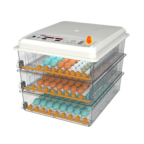 Vista 9 de Fully Automatic Digital Egg Incubator with Temperature Control, Automatic Egg Turning & Built-in Egg Candler, Hatching Machine for Chicken Duck
