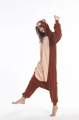 Vista 22 de Pijama unisex de una pieza para disfraz de animal
