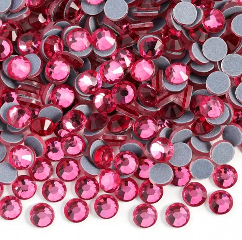 Vista 15 de 6000 diamantes de imitación termoadhesivos a granel, diamantes de imitación azules para ropa de manualidades, cristales termoadhesivos para Zafiro