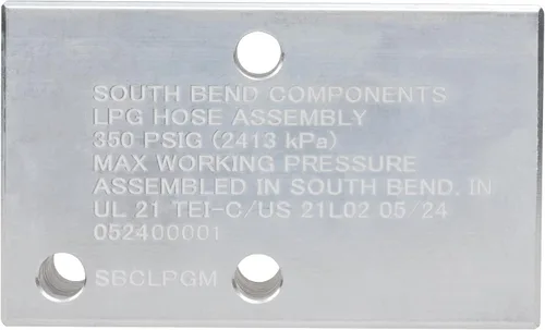 Vista 8 de South Bend Components Válvula de cierre de propano RV de 1/4 pulg. de conexión rápida hembra para propano/gas natural/aire, 100% latón sólido