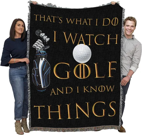 Vista 15 de Pure Country Weavers Anita Phillips - Manta tranquila para amantes del golf – Tapiz de regalo para fanáticos de los deportes, entrenadora, manta
