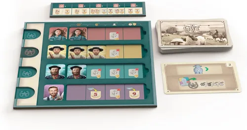 Vista 6 de Great Western Trail - Juego de mesa de Nueva Zelanda - Embárcate en una aventura única de ganado en ganadería! Juego de estrategia para niños