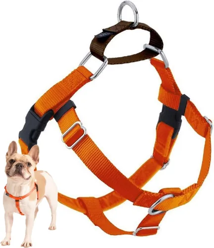 Vista 27 de 2 Hounds Design Freedom - Arnés para perro sin tirones, arnés ajustable, fácil de caminar y control cómodo, se adapta a perros pequeños, medianos