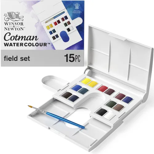 Vista 28 de Windsor & Newton - Cotman - Juego de acuarelas con 6 tubos de 0.3 onzas líquidas