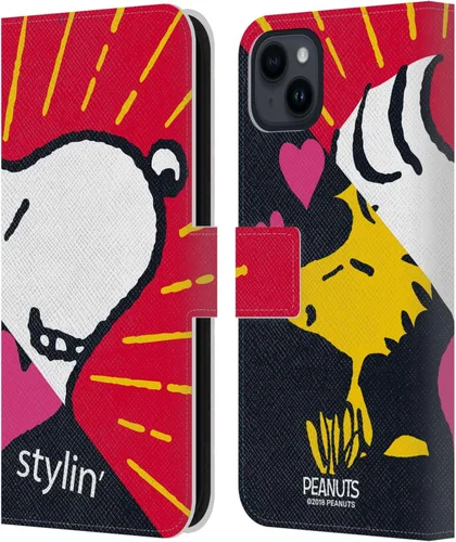 Vista 174 de Head Case Designs Peanuts Charlie & Woodstock Nap Halfs and Laughs - Funda de piel tipo cartera con licencia oficial compatible con Apple iPhone 11