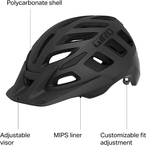 Vista 2 de Giro Radix MIPS - Casco de bicicleta de montaña para adulto