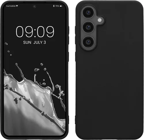 Vista 130 de kwmobile Funda compatible con Samsung Galaxy S23 - Funda protectora de silicona TPU suave y delgada - Piedra antigua