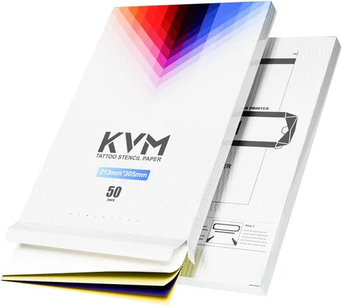Vista 7 de KVM Papel de transferencia térmico de alta definición para plantillas