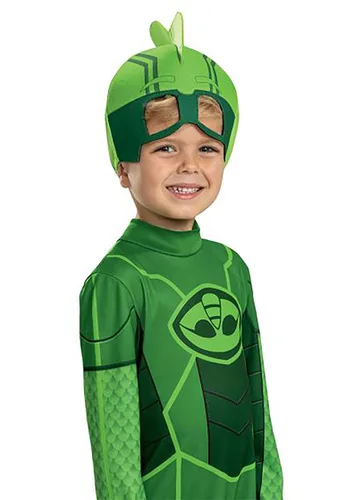 Vista 2 de Disfraz de Gekko Megatraje para Niños Pequeños PJ Masks Multicolor