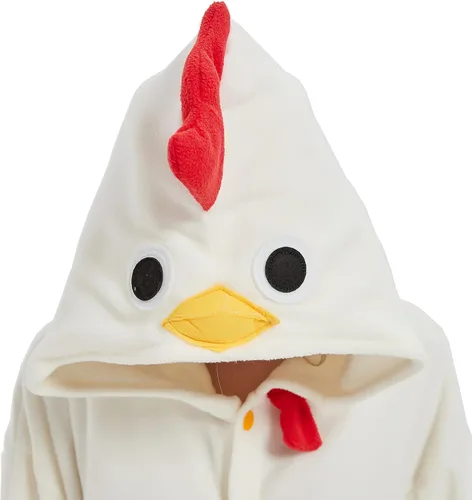 Vista 7 de MAJ&COS Pijama de animal mameluco para adultos, disfraz de dibujos animados, cosplay, Navidad, para mujeres y hombres