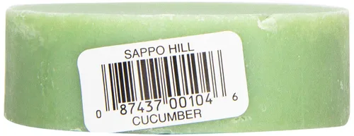 Vista 2 de Sappo Hill Jabón, barra de jabón, pepino, 3.5 oz