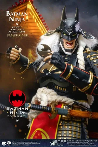 Vista 3 de Star Ace Toys Batman Ninja: Samurai 2.0 (versión de lujo con caballo) figura de acción coleccionable a escala 1:6, multicolor