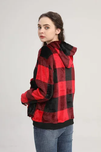 Vista 8 de LINYUCHEN Sudadera con capucha para gatos, bolsa grande para mascotas, para cachorros y gatitos, para mujer