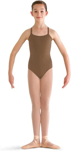 Vista 10 de Bloch Maillot camisola con correa ajustable Pranay para niñas Negro