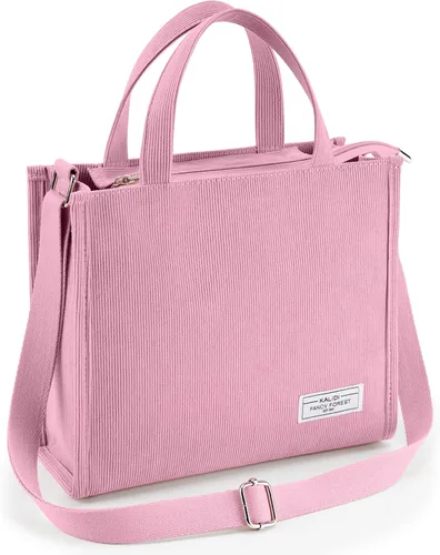 Vista 12 de KALIDI - Bolso de hombro de piel con cremallera Swing para mujer Café