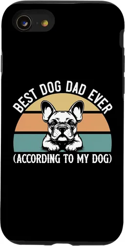 Vista 18 de French Bulldog Lover Best Dog Dad Ever Funny Pet Parent Gift Case for iPhone 17