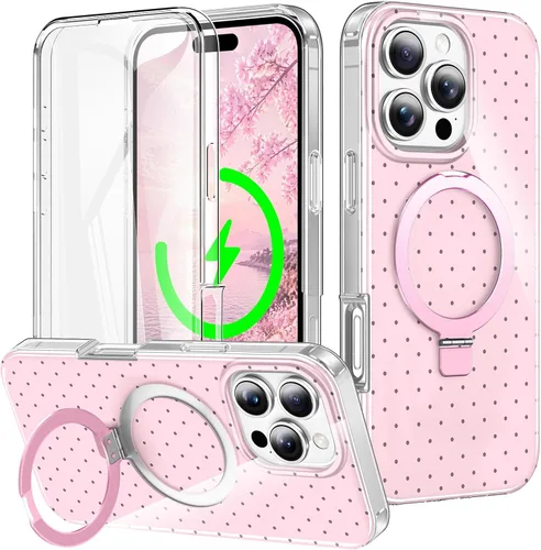 Vista 82 de Funda para iPhone 16 con protector de pantalla-Lotus A25