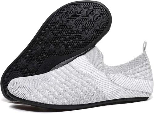 Vista 2 de Hayeabi Pantuflas de casa ultra cómodas y ligeras, unisex, para adultos, interiores y exteriores, para mujeres y hombres