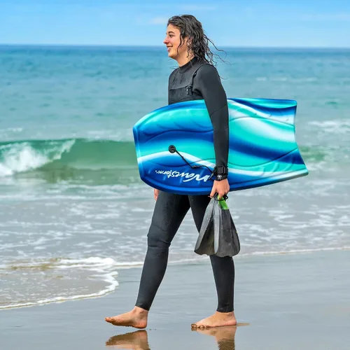 Vista 13 de Wavestorm Bodyboard de espuma 40" Paquete completo de 2
