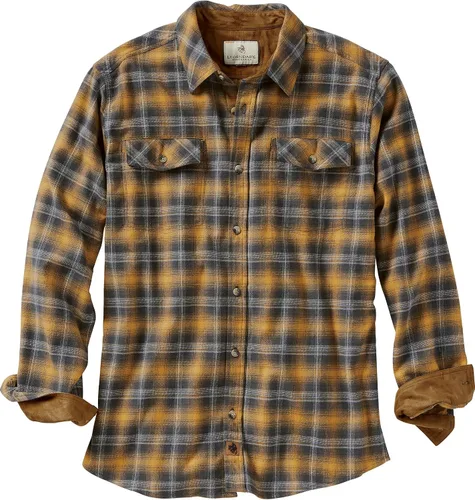 Vista 7 de Legendary Whitetails - Camisa de franela para hombre de manga larga con botones, ajuste relajado