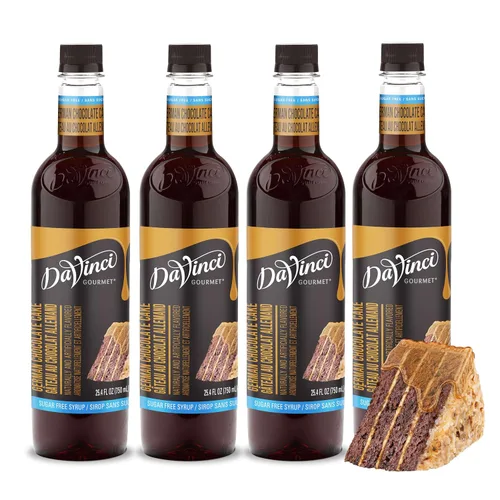 Vista 55 de DaVinci Gourmet - Jarabe de nueces de macadamia sin azúcar, 25.4 onzas líquidas (paquete de 4)