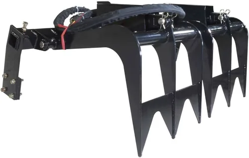 Vista 4 de Titan Attachments Bolt-on Bucket Grapple Attachment