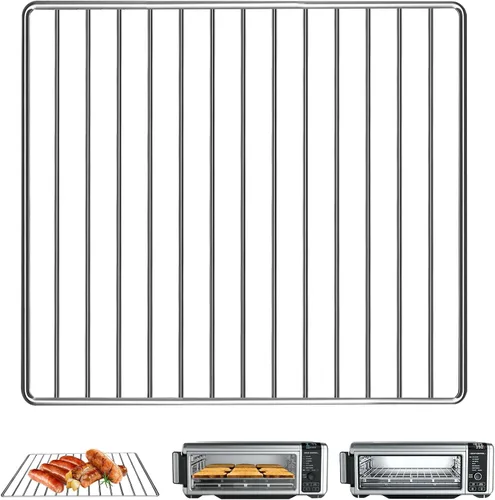 Vista 8 de GWY Rejilla de alambre para Ninja DCT451 DCT401 DCT402BK 12 en 1 Smart Double Horno 13 '' ×12.4'' Acero inoxidable tostador horno de refrigeración