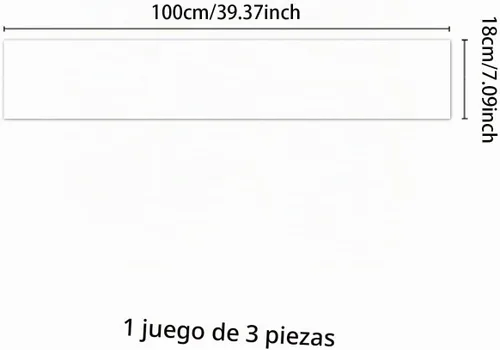 Vista 5 de funlife 3 calcomanías de vinilo autoadhesivas para escaleras para pelar y pegar, 39.37 x 7.09 pulgadas, color blanco puro