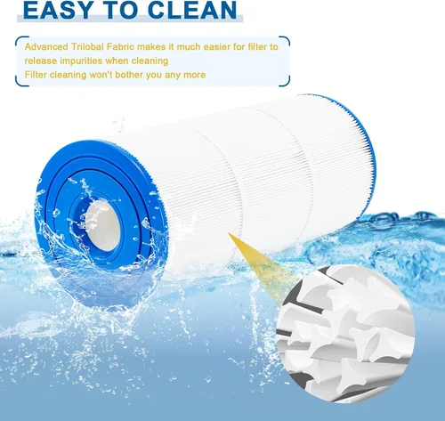 Vista 7 de 6541-397 Filtro de spa para piscina compatible con filtro Sundance 880 2009-2023 (exterior 6473-165 e interior 6473-164), repuesto para filtro