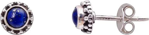 Vista 5 de Aretes de plata de ley 925, joyería minimalista para niña para la oficina y el uso diario, joyería única de piedra fina, regalos para mujeres - niñas