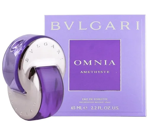 Vista 4 de Omnia Crystalline de Bvlgari para mujer Eau De Toilette espray, plateado, púrpura (Purple / Silver)