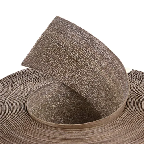 Vista 4 de Skelang Cinta de madera de nogal, para planchar, con adhesivo termofusible, cinta de madera flexible (2 pulgadas x 50 pies)