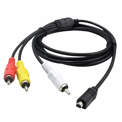 Vista 7 de Reemplazo de cable AV Sony para Handycam, VMC-15FS VMC-30FS, cable de audio y video de 10 pines para videocámara Sony DCR-SR90/ DPP-EX50/ HDR-CX7
