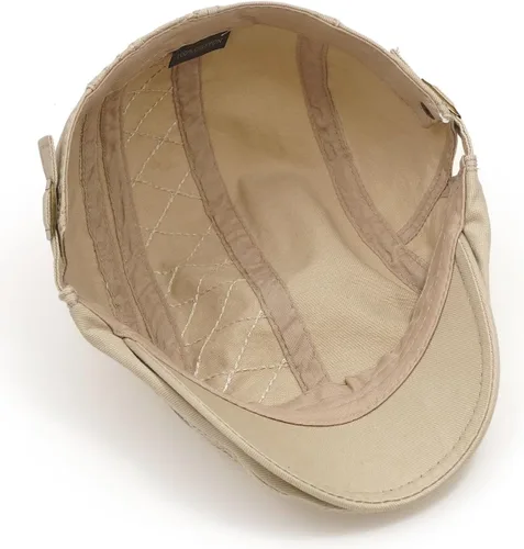 Vista 6 de Initlove Gorra de algodón para hombre, boina de hiedra de algodón para conducir