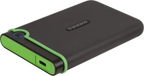 Vista 9 de Transcend 1TB USB 3.1 Gen 1 StoreJet 25M3S SJ25M3S Disco Duro Externo Rugoso TS1TSJ25M3S, Gris