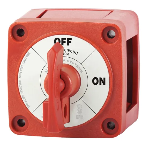 Vista 22 de Blue Sea Systems 6008200 Serie m-Series Mini Interruptor de batería Selector de 3 posiciones, negro