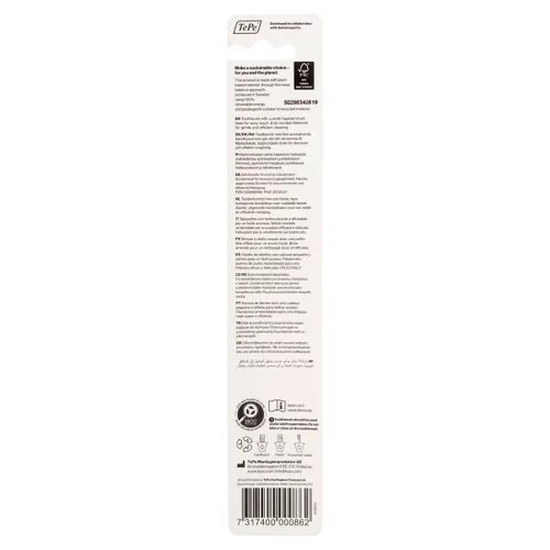 Vista 6 de Cepillo de Dientes Tepe Compact Soft Rosa claro