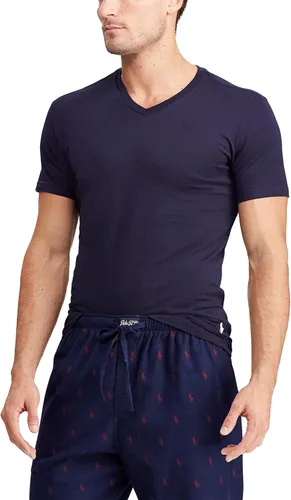 Vista 4 de POLO RALPH LAUREN Camiseta interior de algodón con cuello en V para hombre, 3
