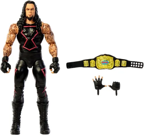Vista 2 de Mattel WWE Elite Collection Greatest Hits - HPC50 - Figura de lucha articulada de 6 pulgadas - Personaje de Undertaker