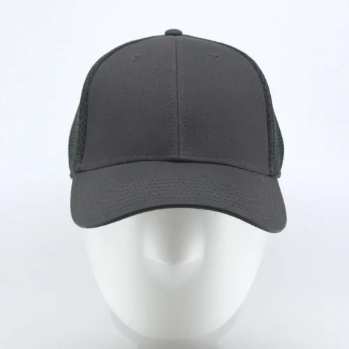 Vista 2 de The Vintage Year Algodón con malla de aire de poliéster elástico Back Flex Six Panel Gorra de béisbol