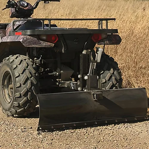 Vista 5 de YITAMOTOR Sistema de elevación de implementación manual de 1 punto de 50 pulgadas de ancho para ATV/UTV receptor de 2 pulgadas