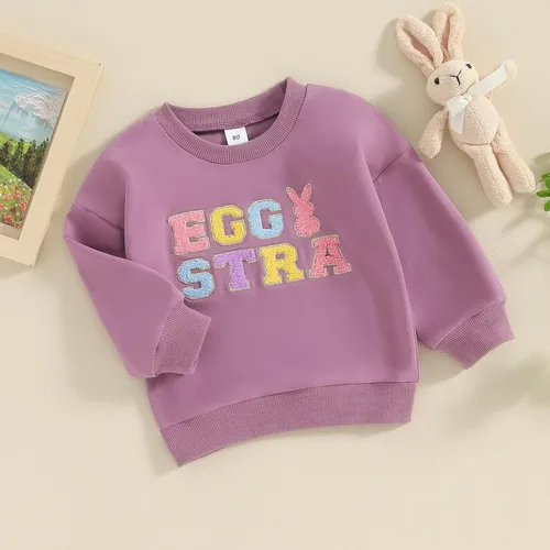 Vista 2 de Disfraz de Halloween para bebé, sudadera de calabaza con cuello redondo, suéter de manga larga, ropa de otoño