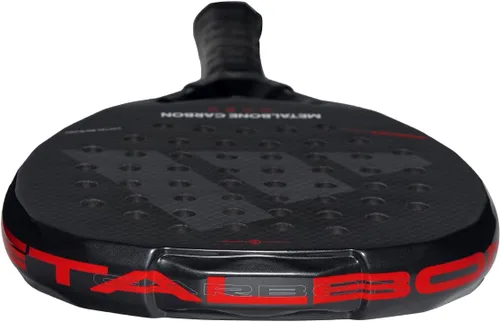Vista 4 de adidas Metalbone Carbon 2026 - Raqueta negra, forma de diamante, espuma EVA Soft Performance, carbono aluminizado 6K