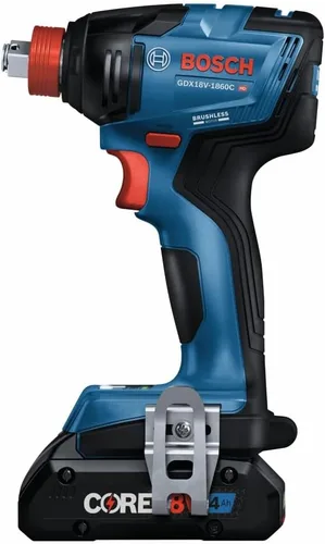 Vista 3 de Bosch GXL18V-227B25 Kit combinado de 2 herramientas de 18 V con llave de impacto/llave conectada dos en uno dos en uno de 1/4 de pulgada y broca