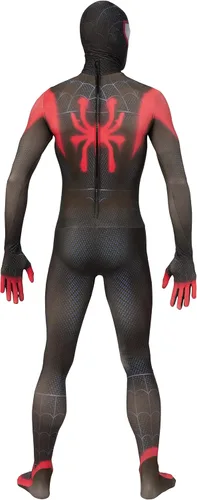 Vista 4 de Rubies Body de Marvel Miles Morales Spider-Man para hombre