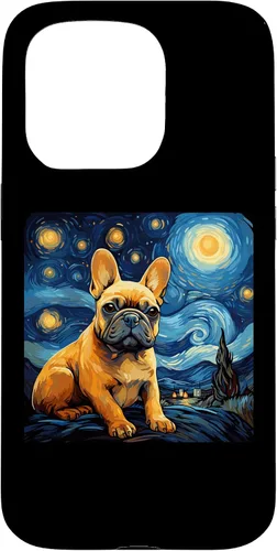 Vista 14 de Van Gogh Dog French Bulldog Case for iPhone 17